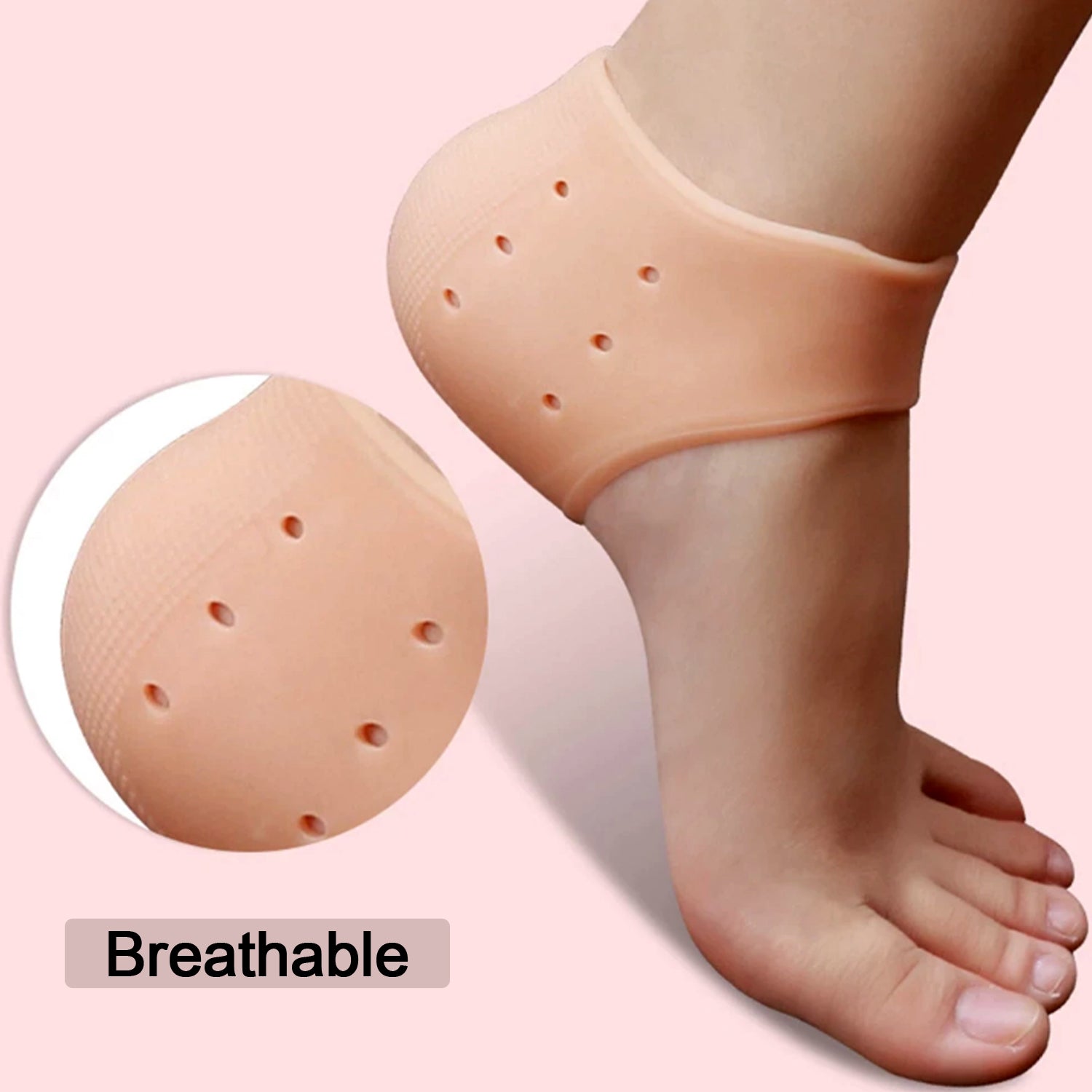 Heel socks for foot care Heel socks for foot care
